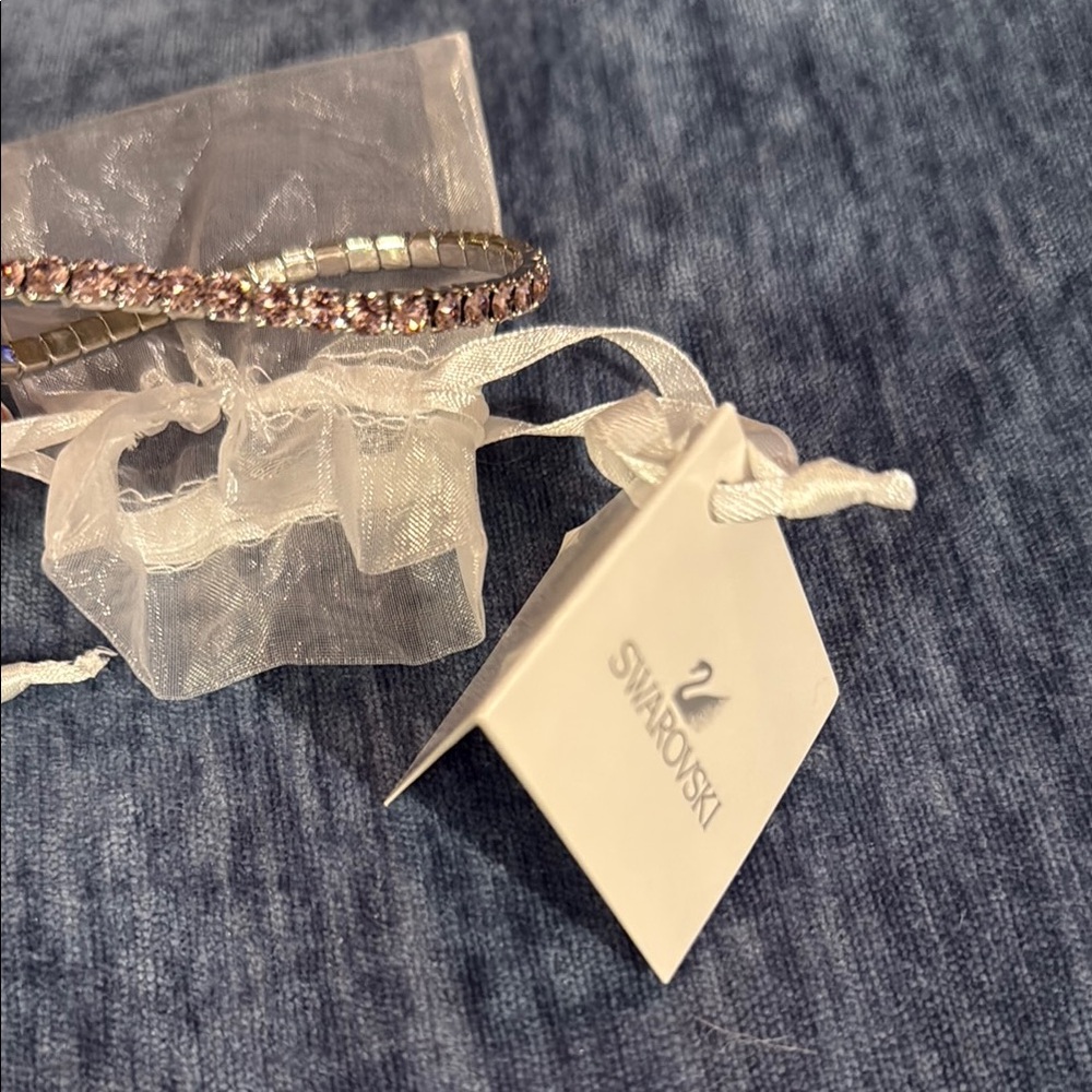 Swarovski crystal lightning bracelet 7 inch NWT